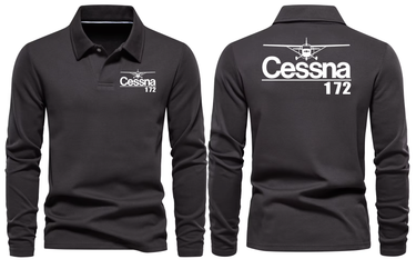 CESSNA 172 LONG SLEEVE POLO
